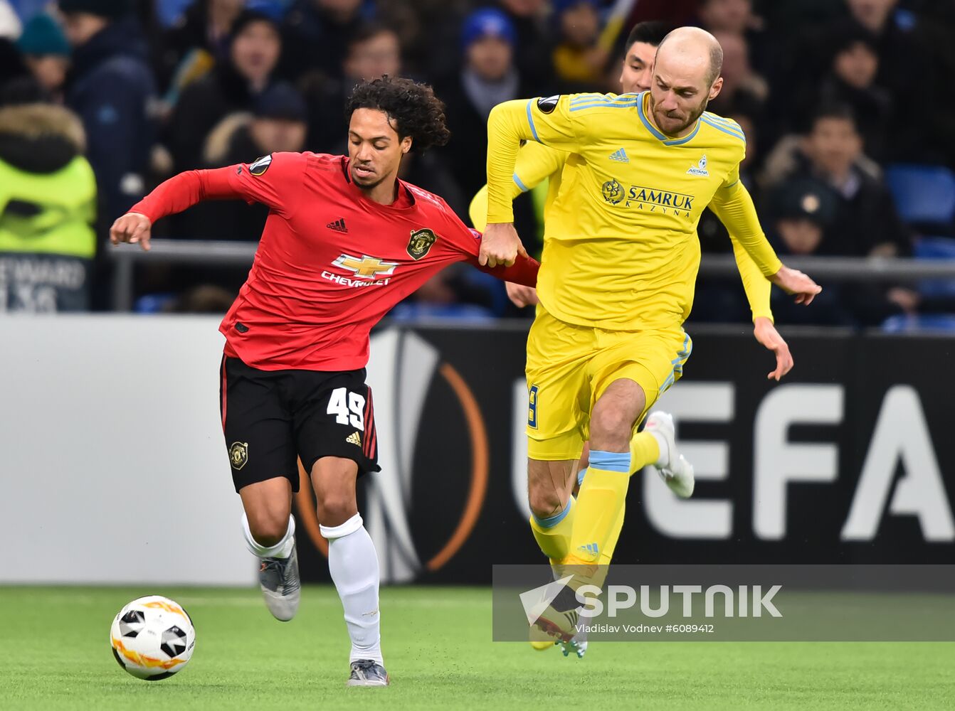 Kazakhstan Soccer Europa League Astana - Manchester United