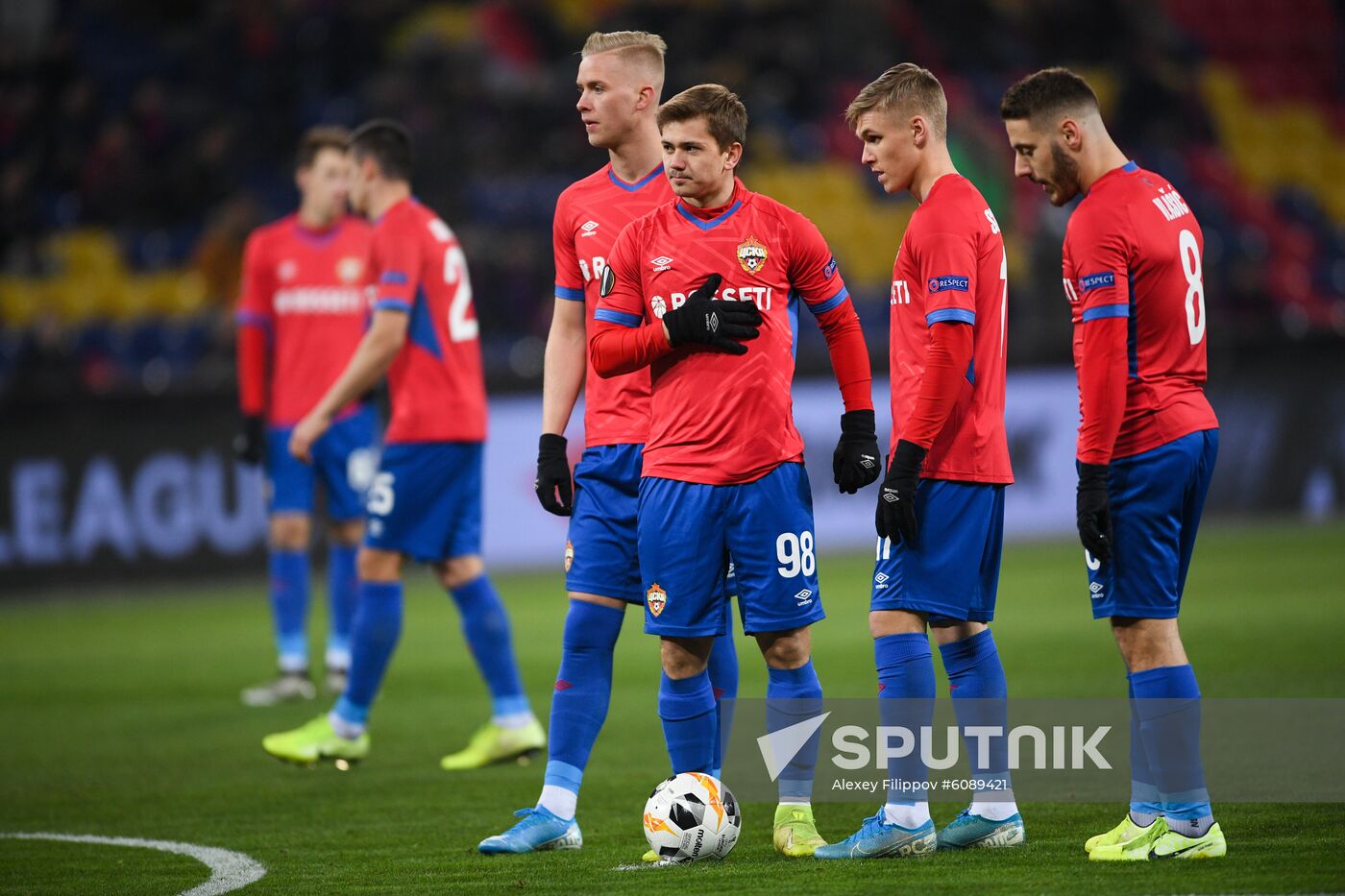 Russia Soccer Europa League CSKA - Ludogorets