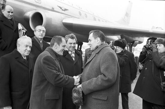 Foreign Minister of SFR Yugoslavia Mirko Tepavac's visit to the Soviet Union