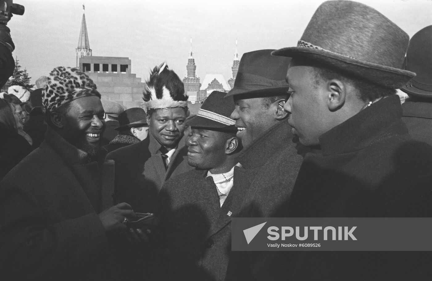 Guests from Mozambique in Moscow