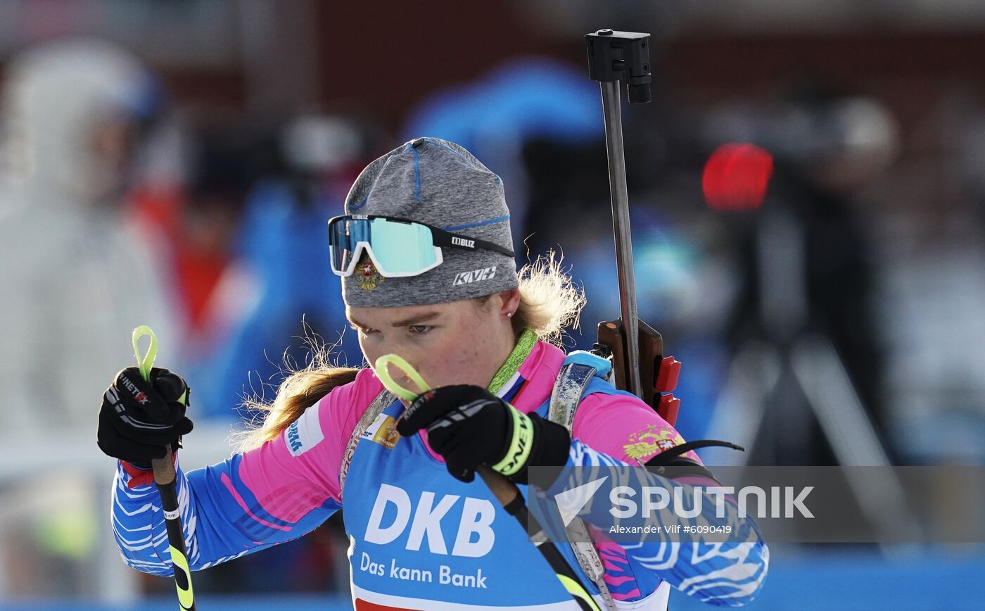 Sweden Biathlon World Cup Single Mixed Relay