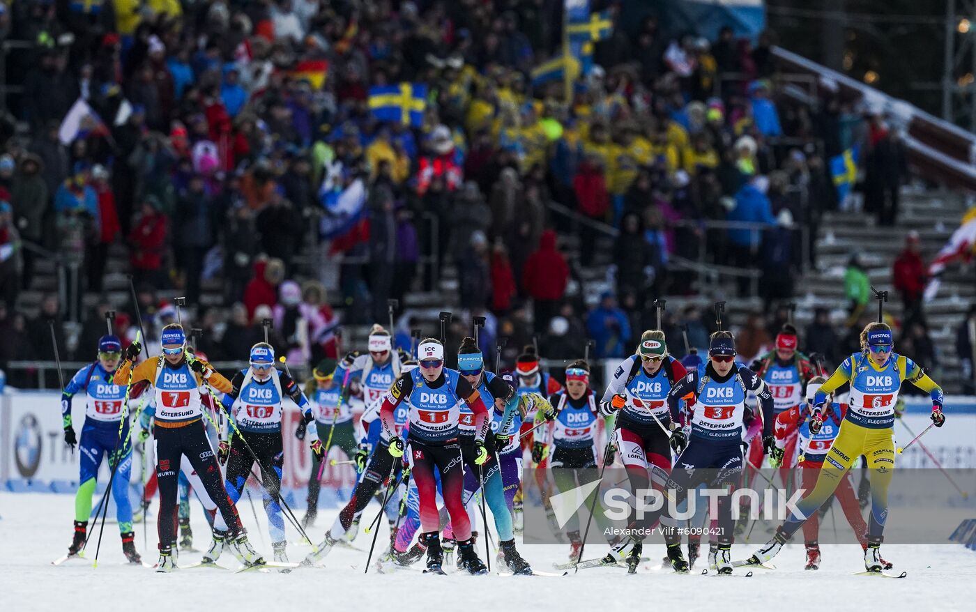 Sweden Biathlon World Cup Single Mixed Relay