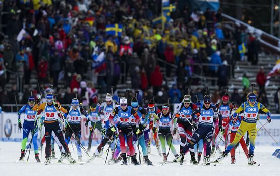 Sweden Biathlon World Cup Single Mixed Relay