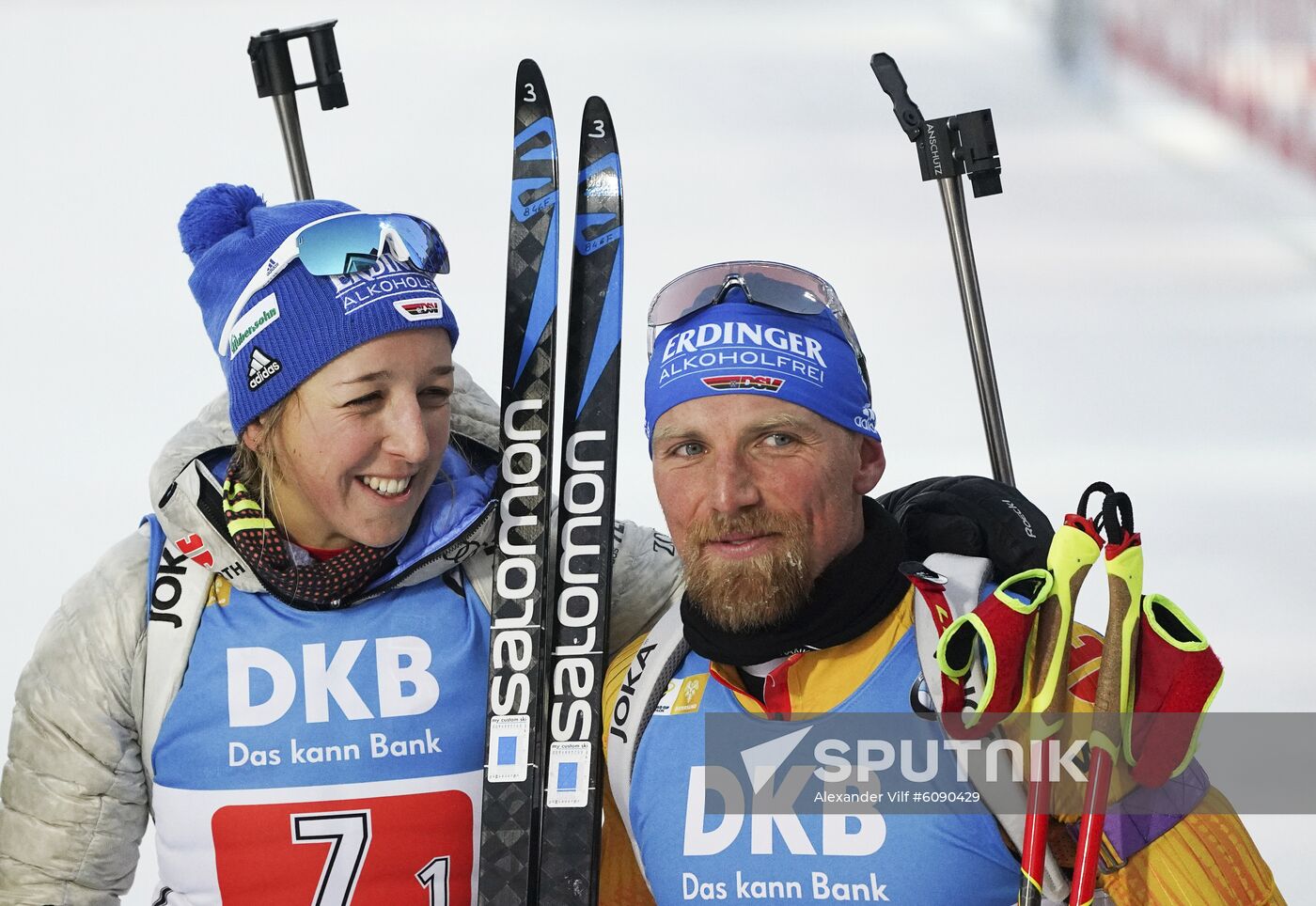 Sweden Biathlon World Cup Single Mixed Relay