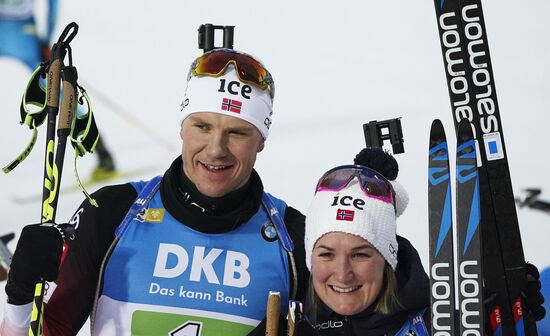 Sweden Biathlon World Cup Single Mixed Relay