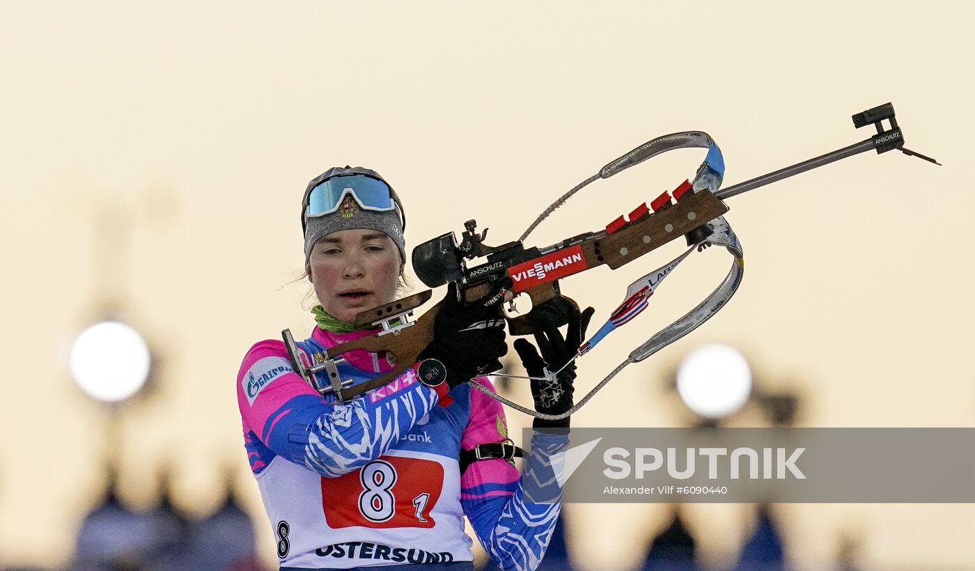 Sweden Biathlon World Cup Single Mixed Relay