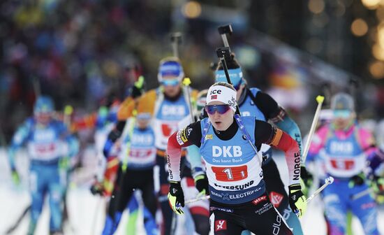 Sweden Biathlon World Cup Single Mixed Relay