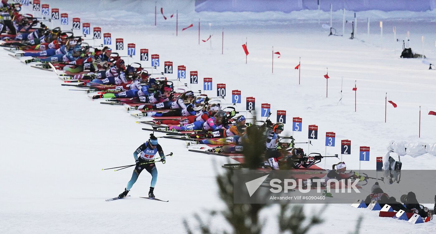 Sweden Biathlon World Cup Single Mixed Relay