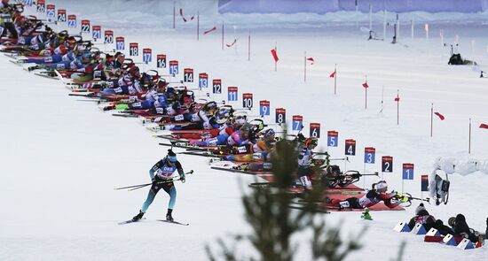 Sweden Biathlon World Cup Single Mixed Relay
