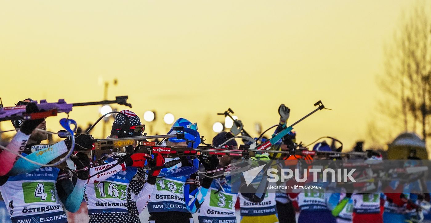 Sweden Biathlon World Cup Single Mixed Relay