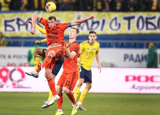 Russia Soccer Premier-League Rostov - Ural