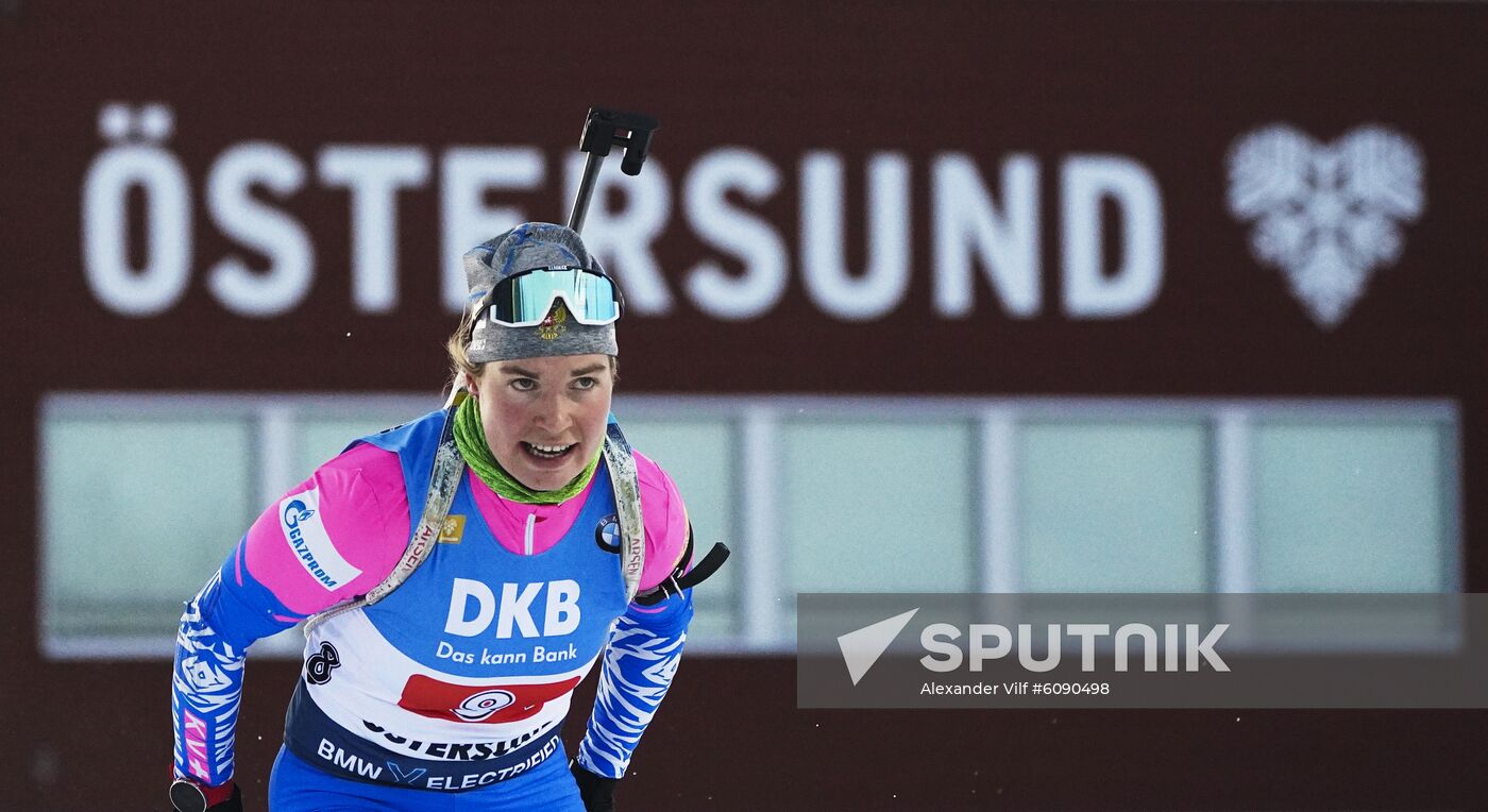 Sweden Biathlon World Cup Single Mixed Relay