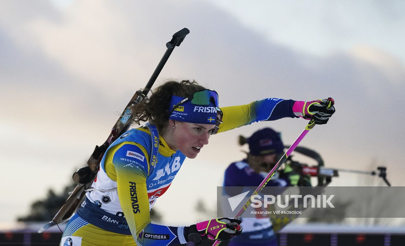 Sweden Biathlon World Cup Single Mixed Relay