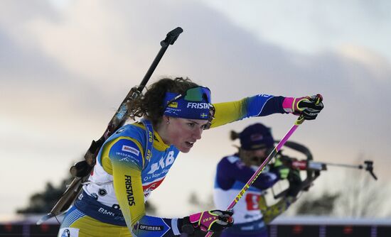 Sweden Biathlon World Cup Single Mixed Relay