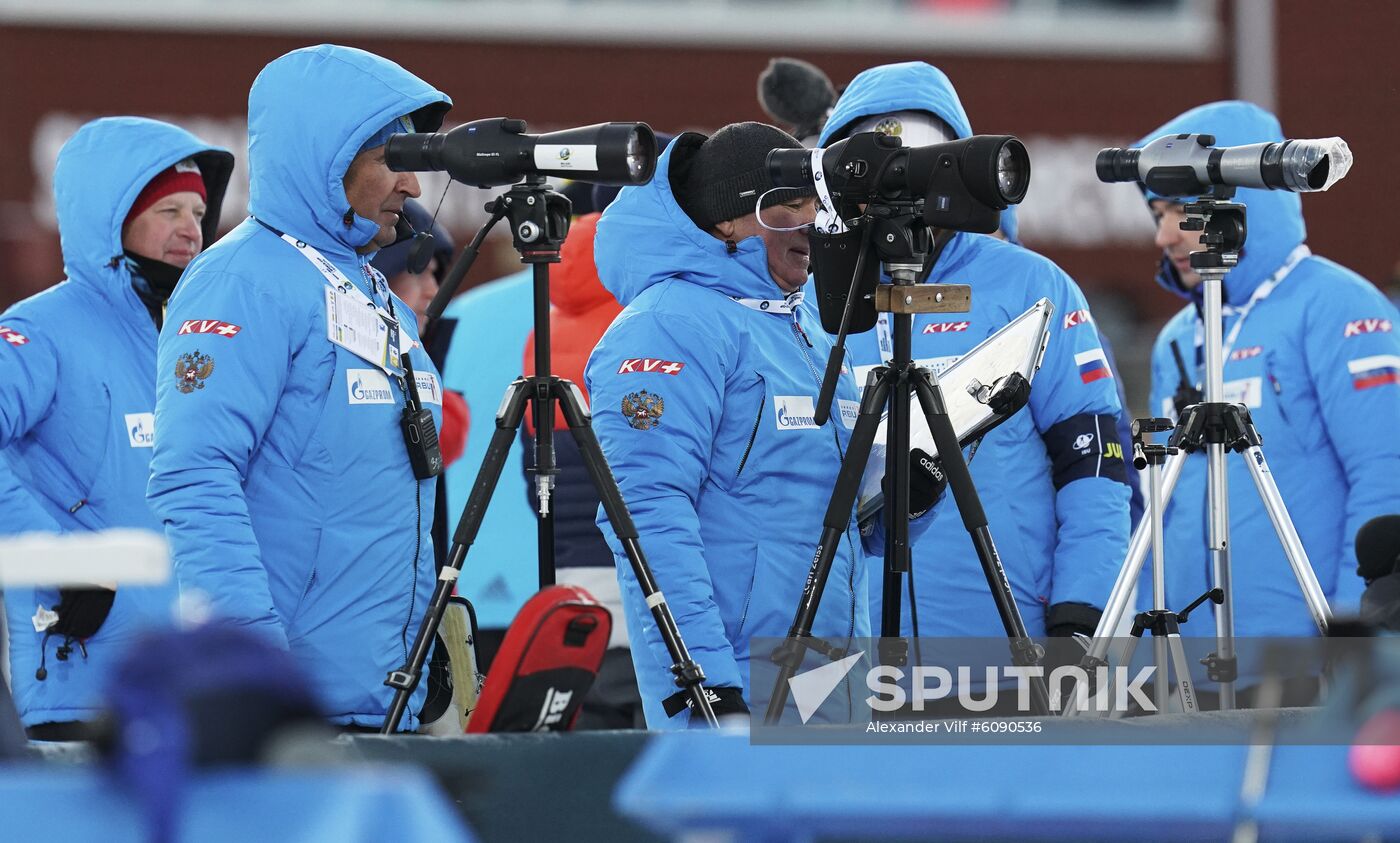 Sweden Biathlon World Cup Single Mixed Relay