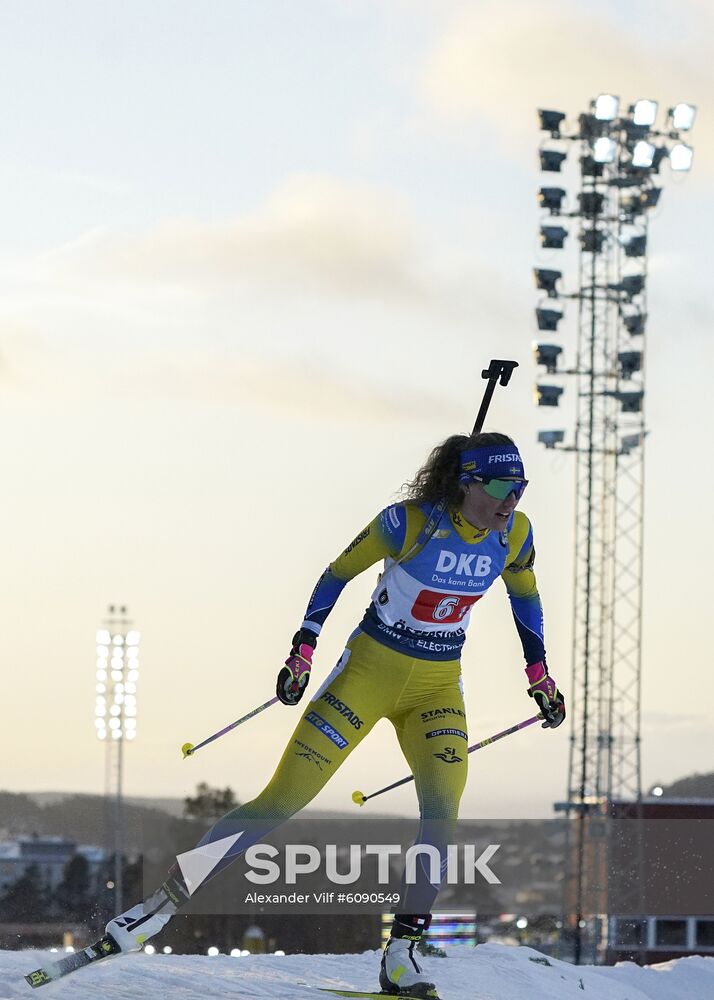 Sweden Biathlon World Cup Single Mixed Relay