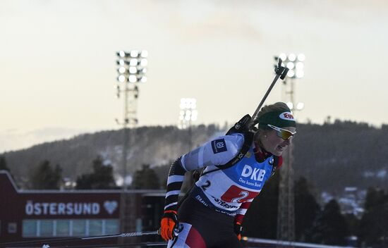 Sweden Biathlon World Cup Single Mixed Relay