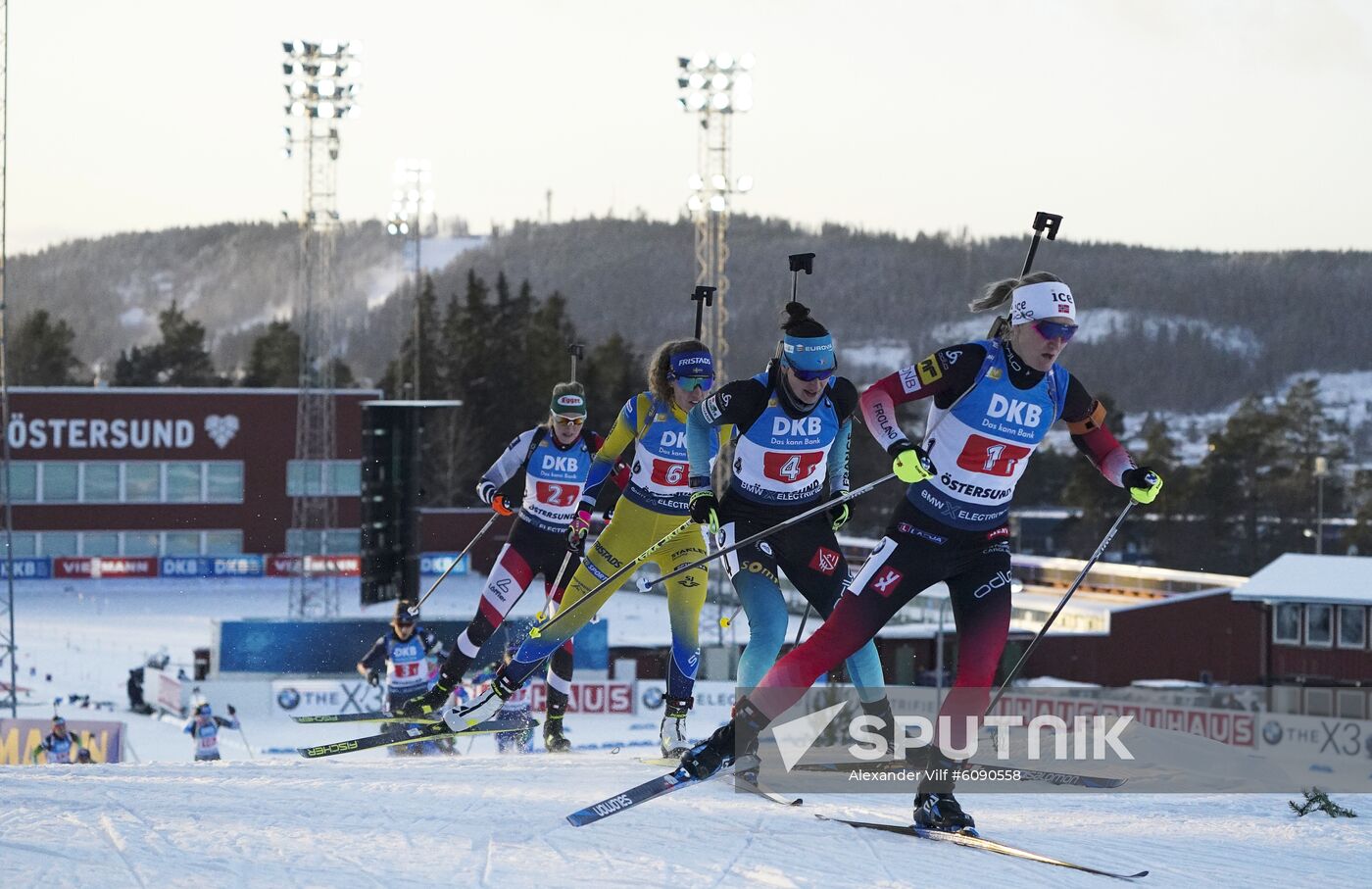 Sweden Biathlon World Cup Single Mixed Relay