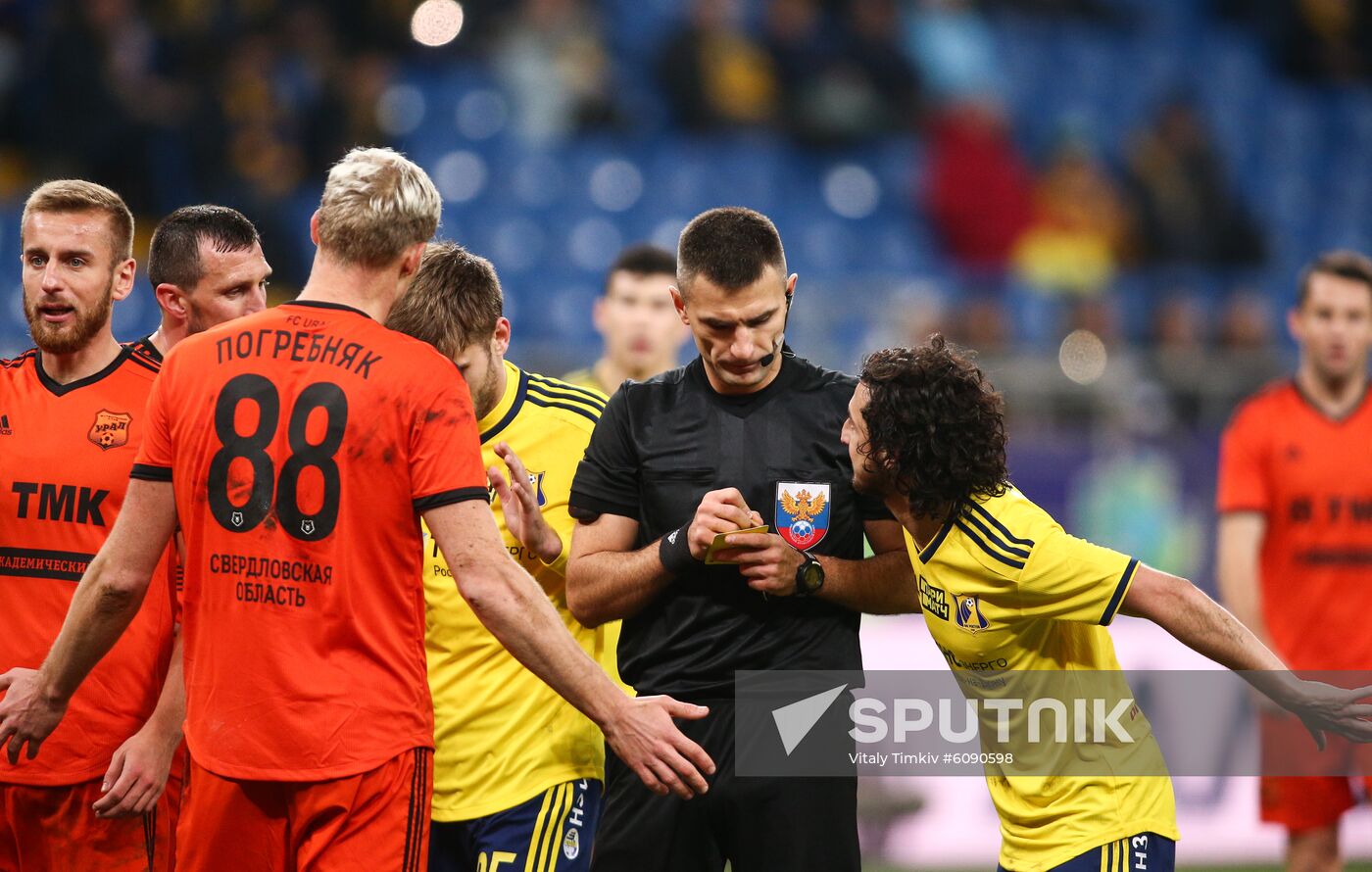 Russia Soccer Premier-League Rostov - Ural
