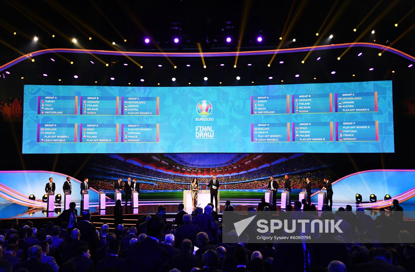 Romania Soccer Euro 2020 Finals Draw