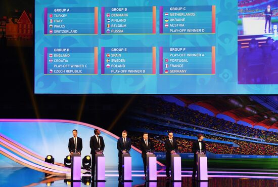 Romania Soccer Euro 2020 Finals Draw