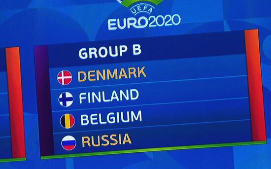 Romania Soccer Euro 2020 Finals Draw