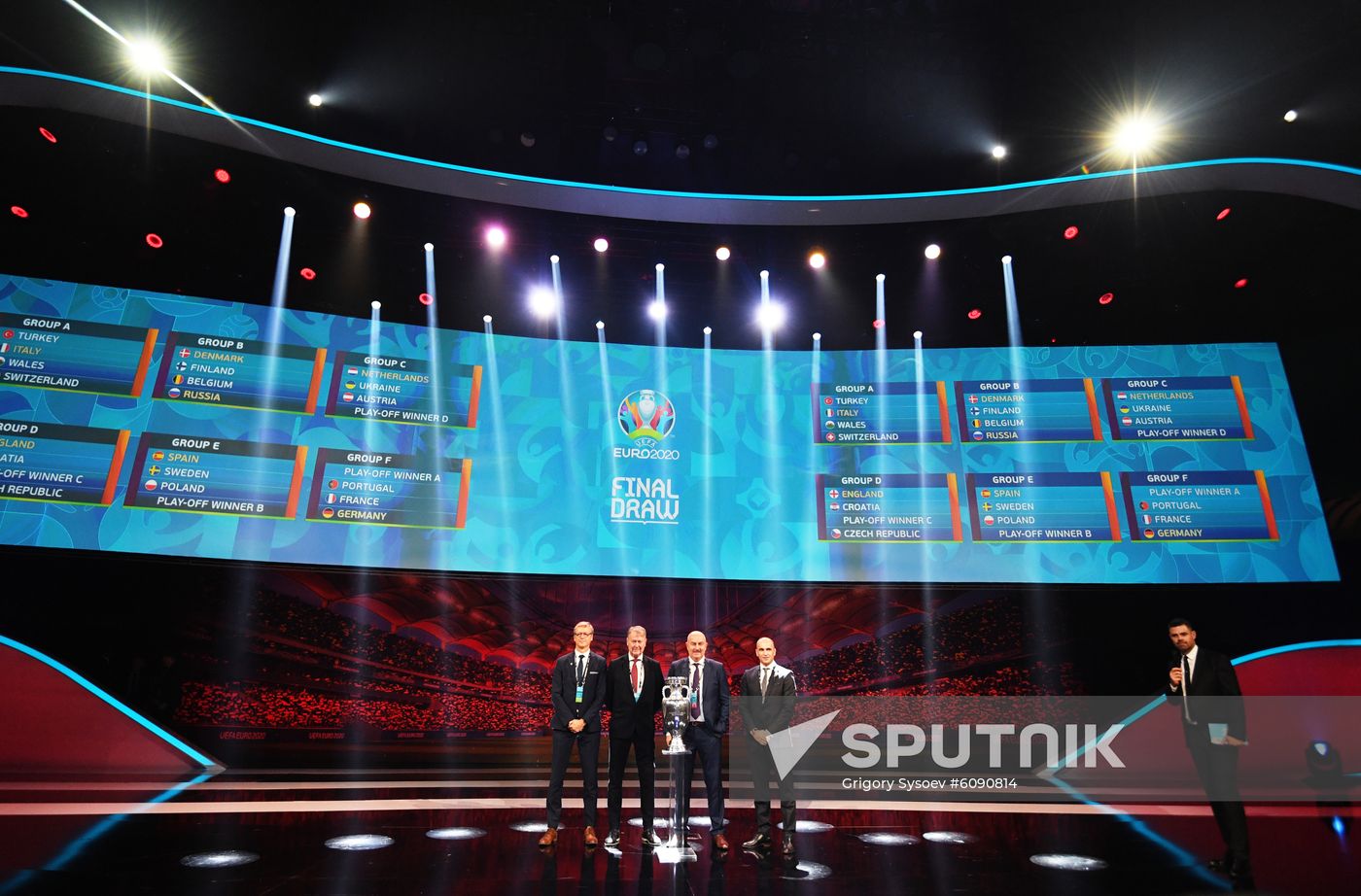 Romania Soccer Euro 2020 Finals Draw
