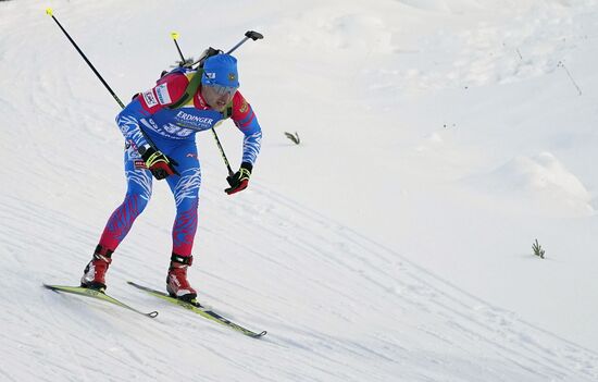 Sweden Biathlon World Cup Men Sprint