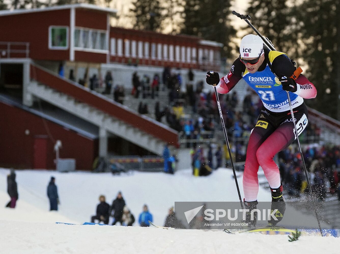 Sweden Biathlon World Cup Men Sprint