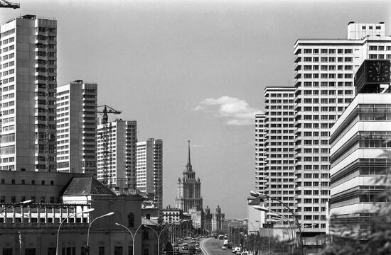 Kalinina Prospekt in Moscow
