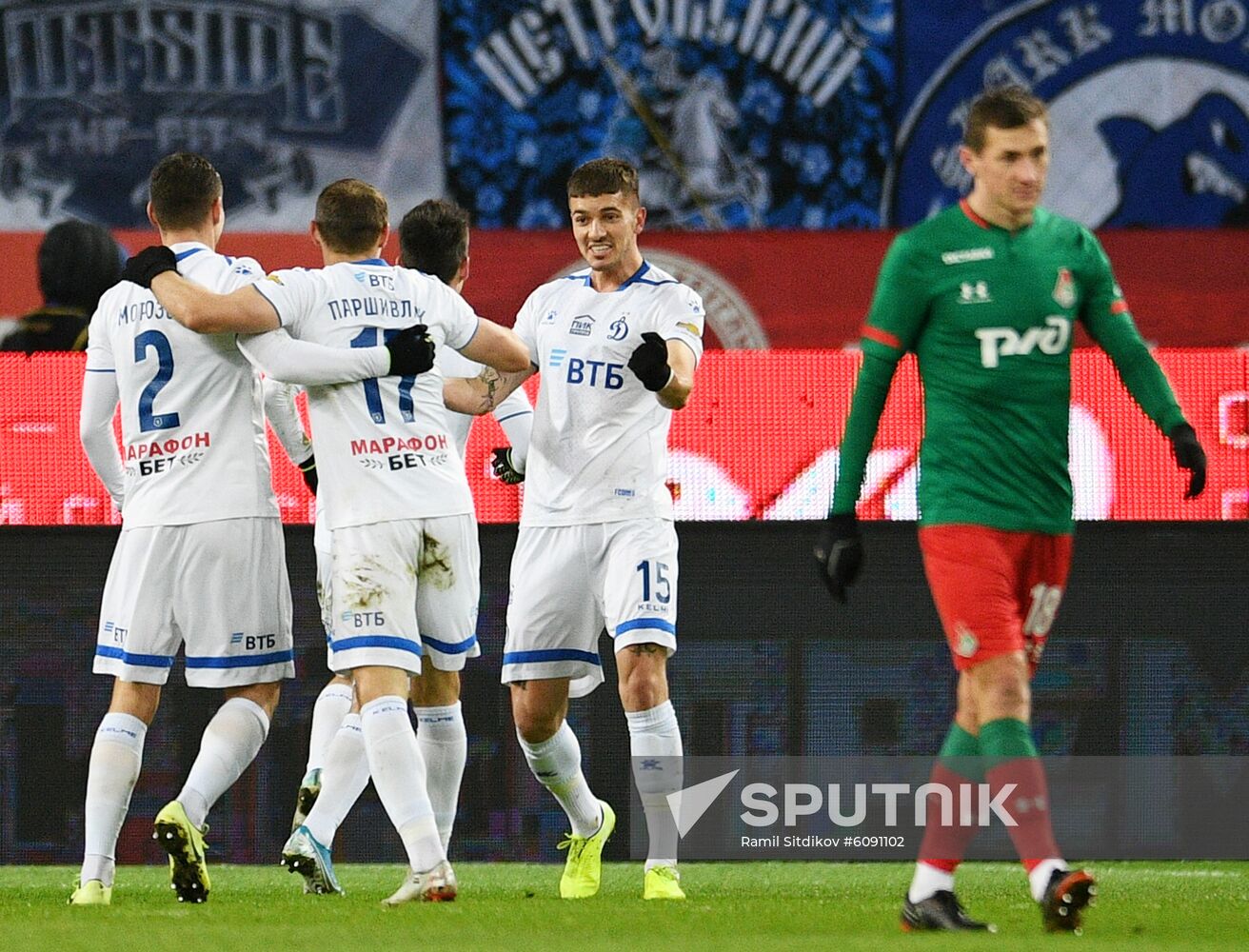 Russia Soccer Premier-League Lokomotiv - Dinamo