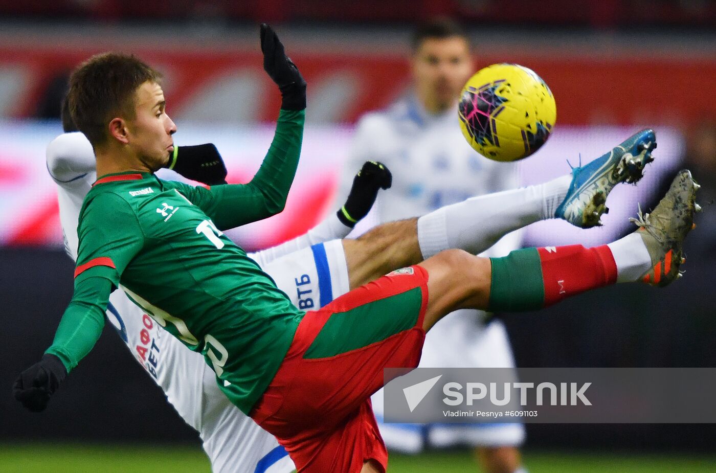 Russia Soccer Premier-League Lokomotiv - Dinamo