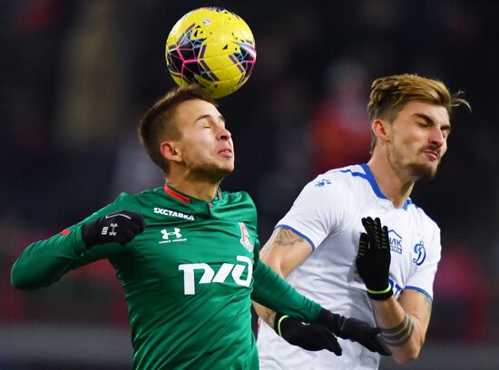 Russia Soccer Premier-League Lokomotiv - Dinamo