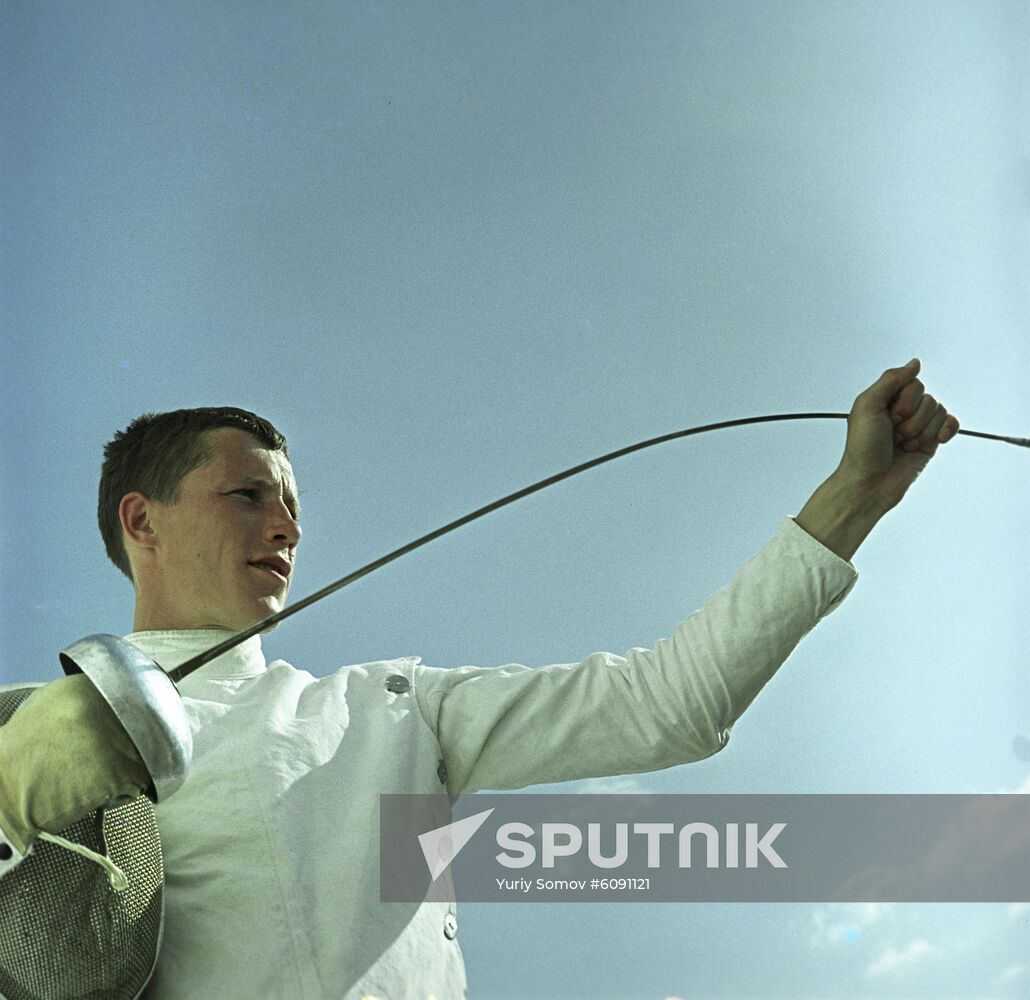Pentathlete Pavel Lednev