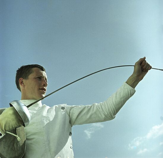Pentathlete Pavel Lednev