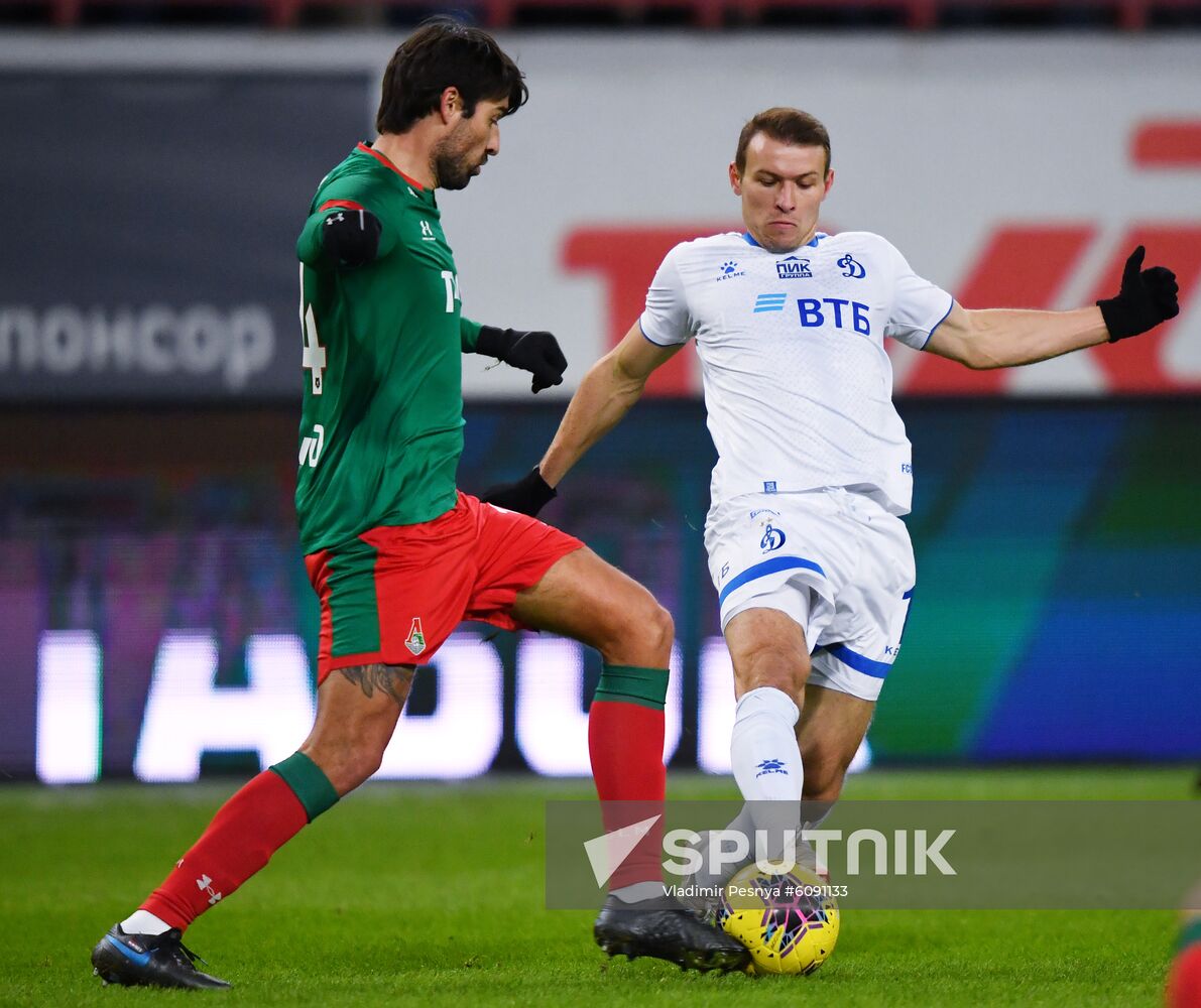 Russia Soccer Premier-League Lokomotiv - Dinamo