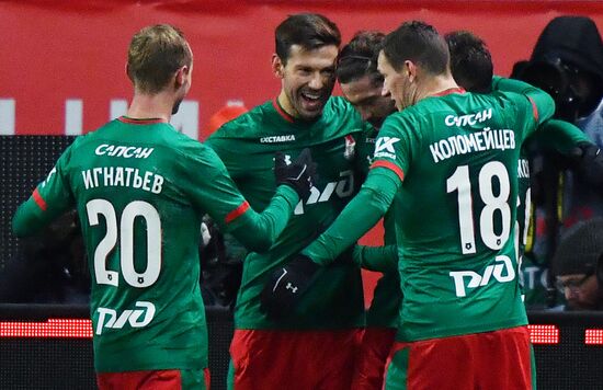 Russia Soccer Premier-League Lokomotiv - Dinamo