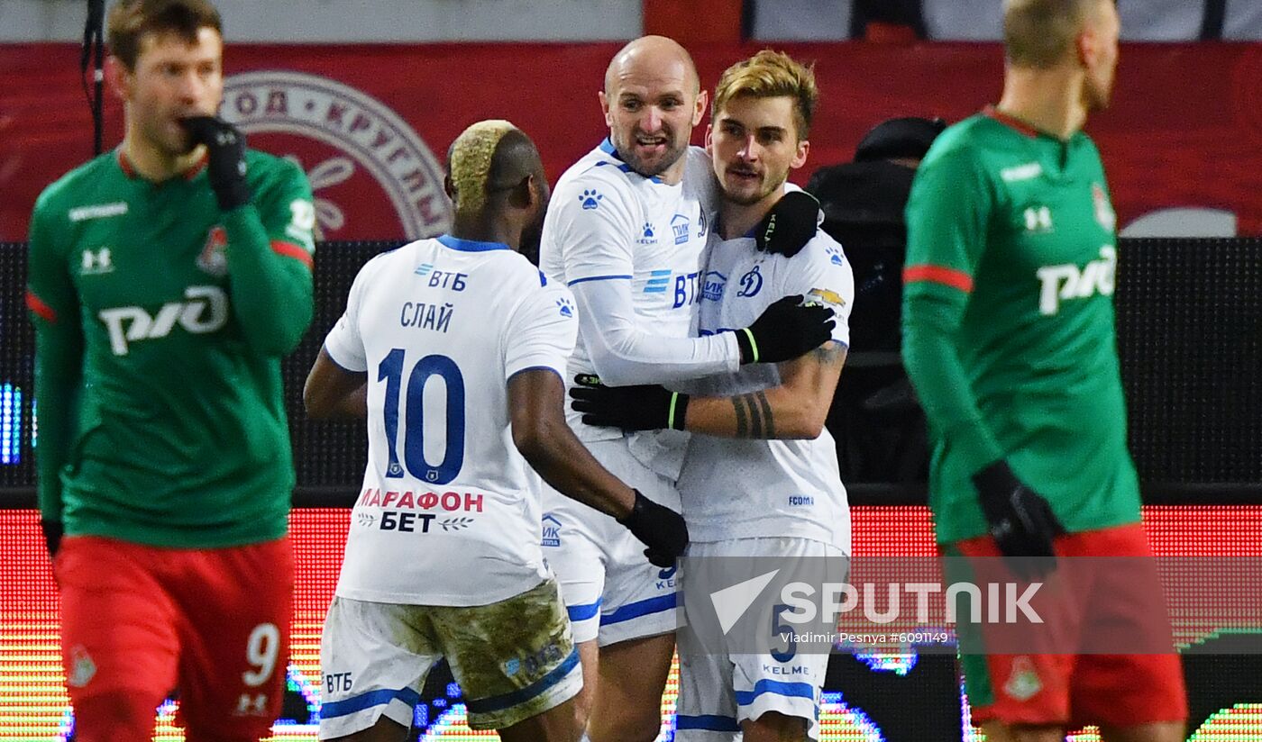 Russia Soccer Premier-League Lokomotiv - Dinamo
