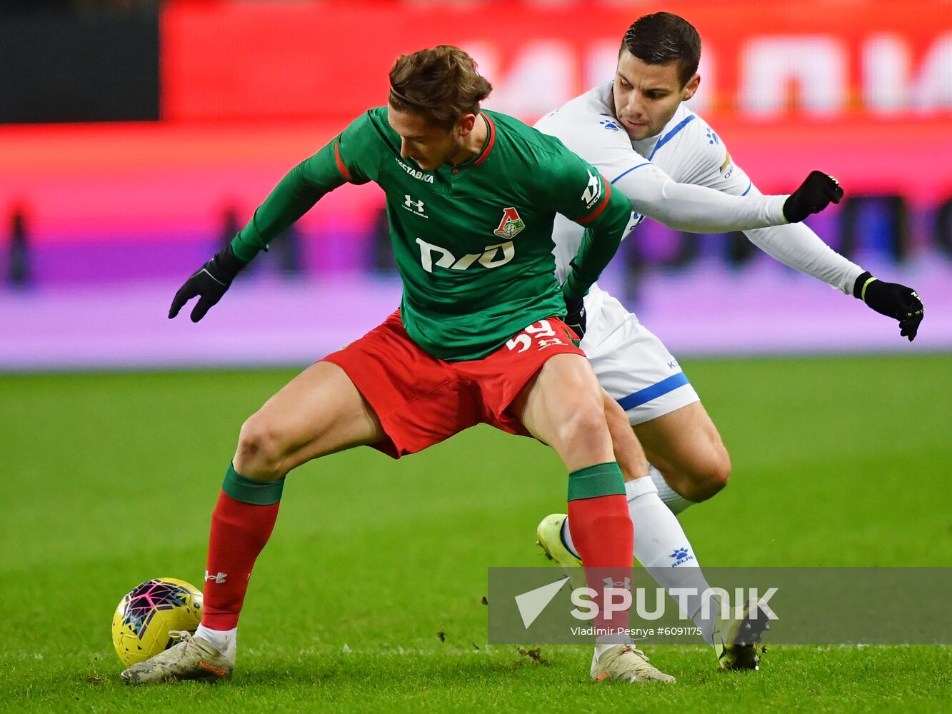 Russia Soccer Premier-League Lokomotiv - Dinamo