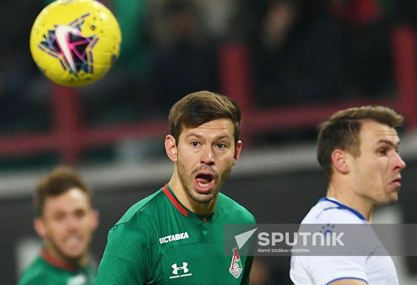 Russia Soccer Premier-League Lokomotiv - Dinamo