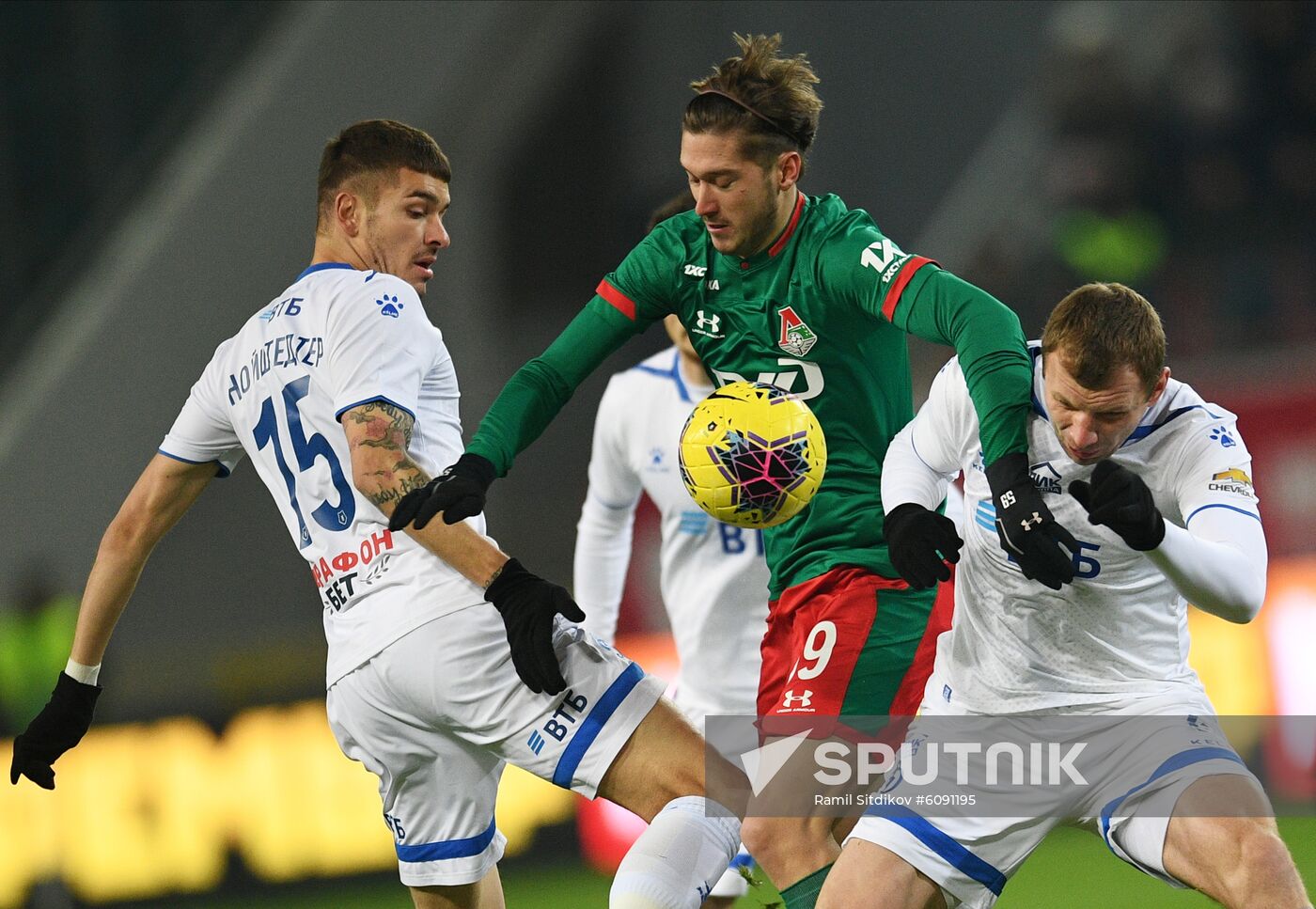 Russia Soccer Premier-League Lokomotiv - Dinamo