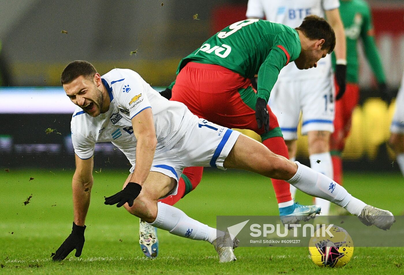 Russia Soccer Premier-League Lokomotiv - Dinamo