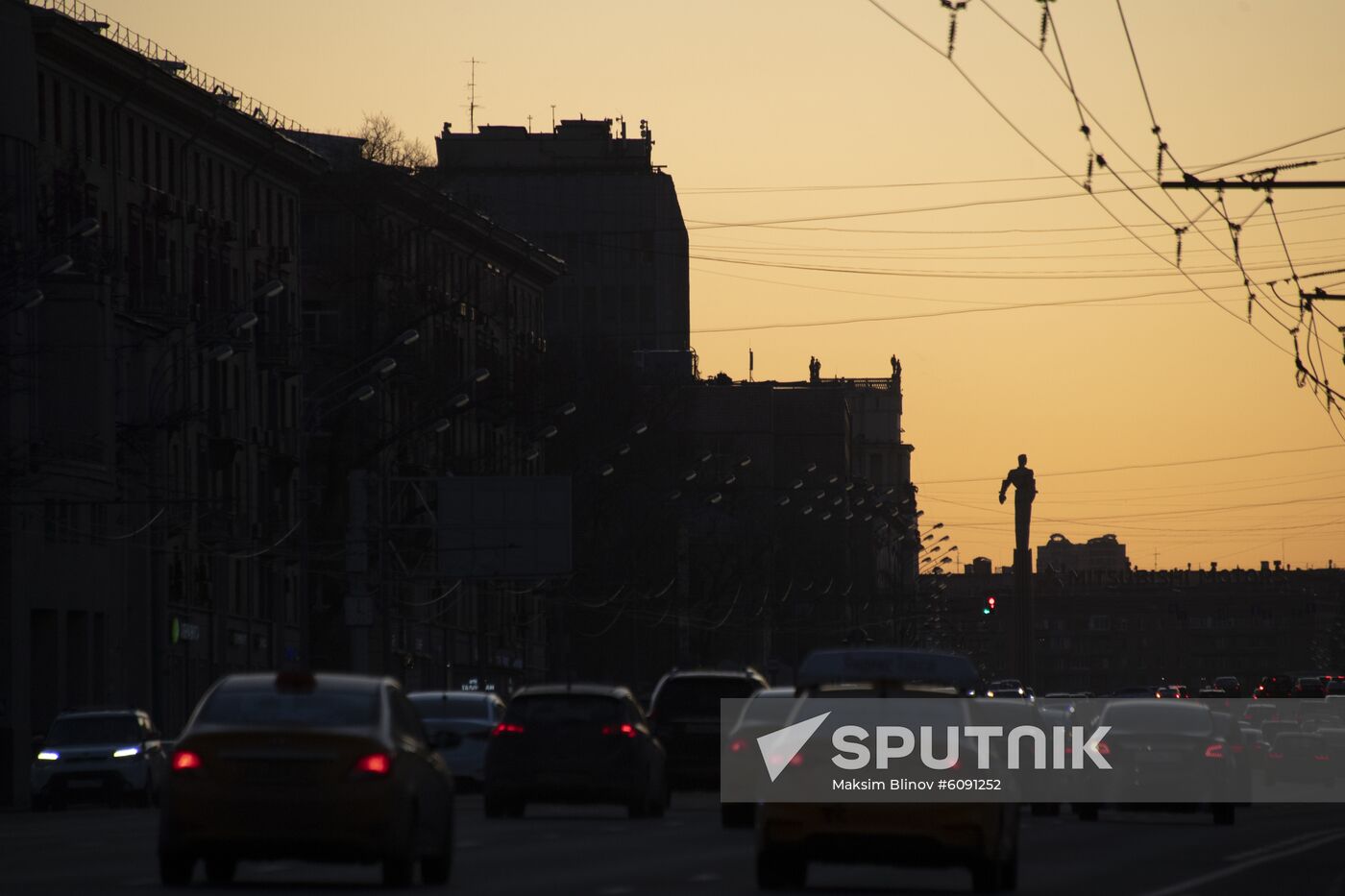 Russia Moscow Daily Life
