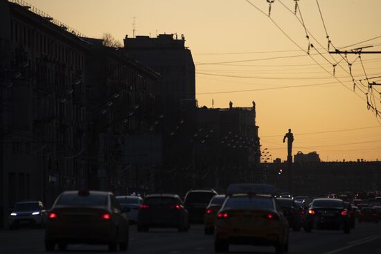 Russia Moscow Daily Life
