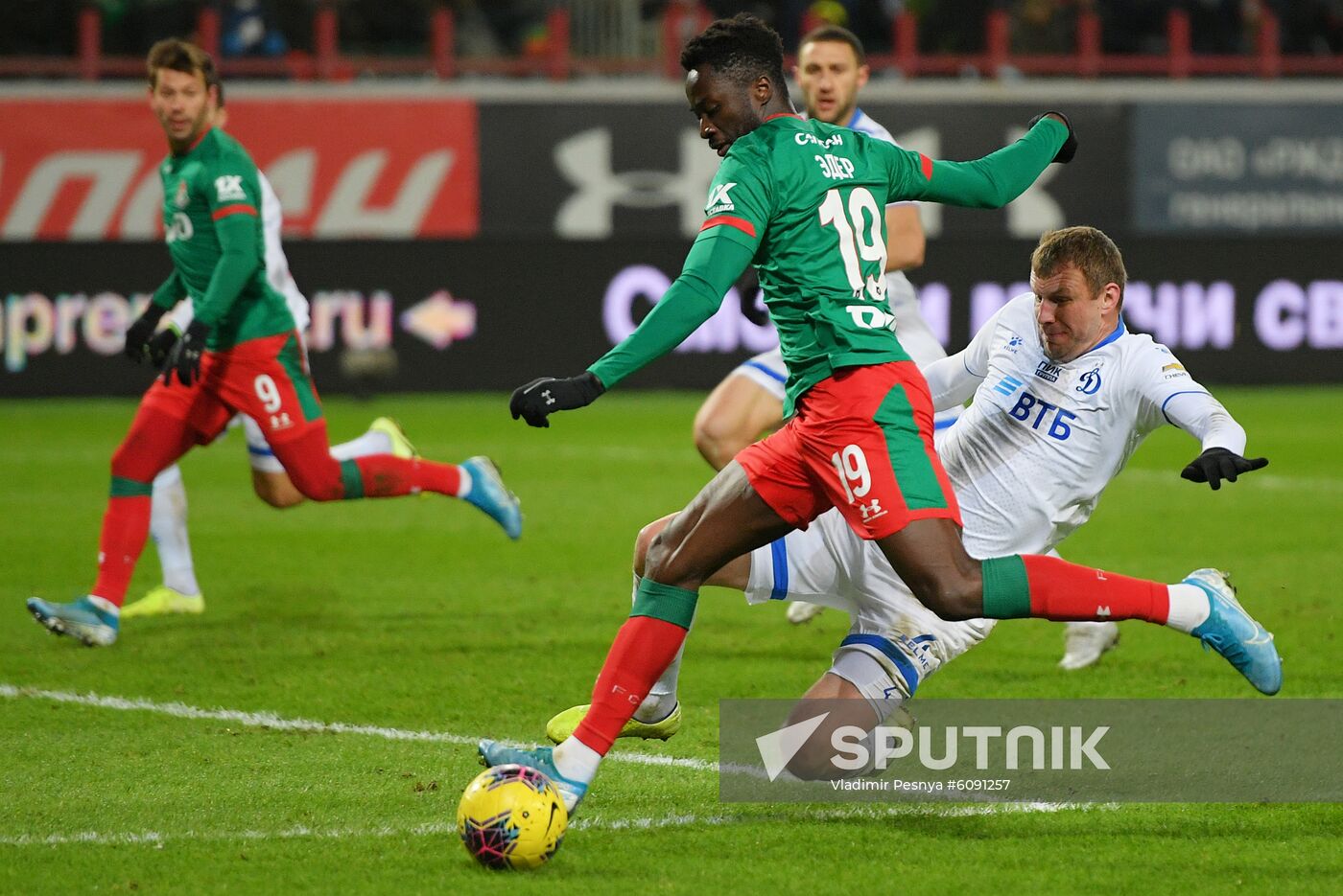 Russia Soccer Premier-League Lokomotiv - Dinamo