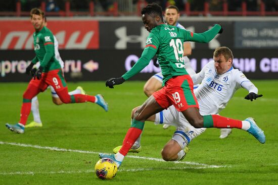 Russia Soccer Premier-League Lokomotiv - Dinamo