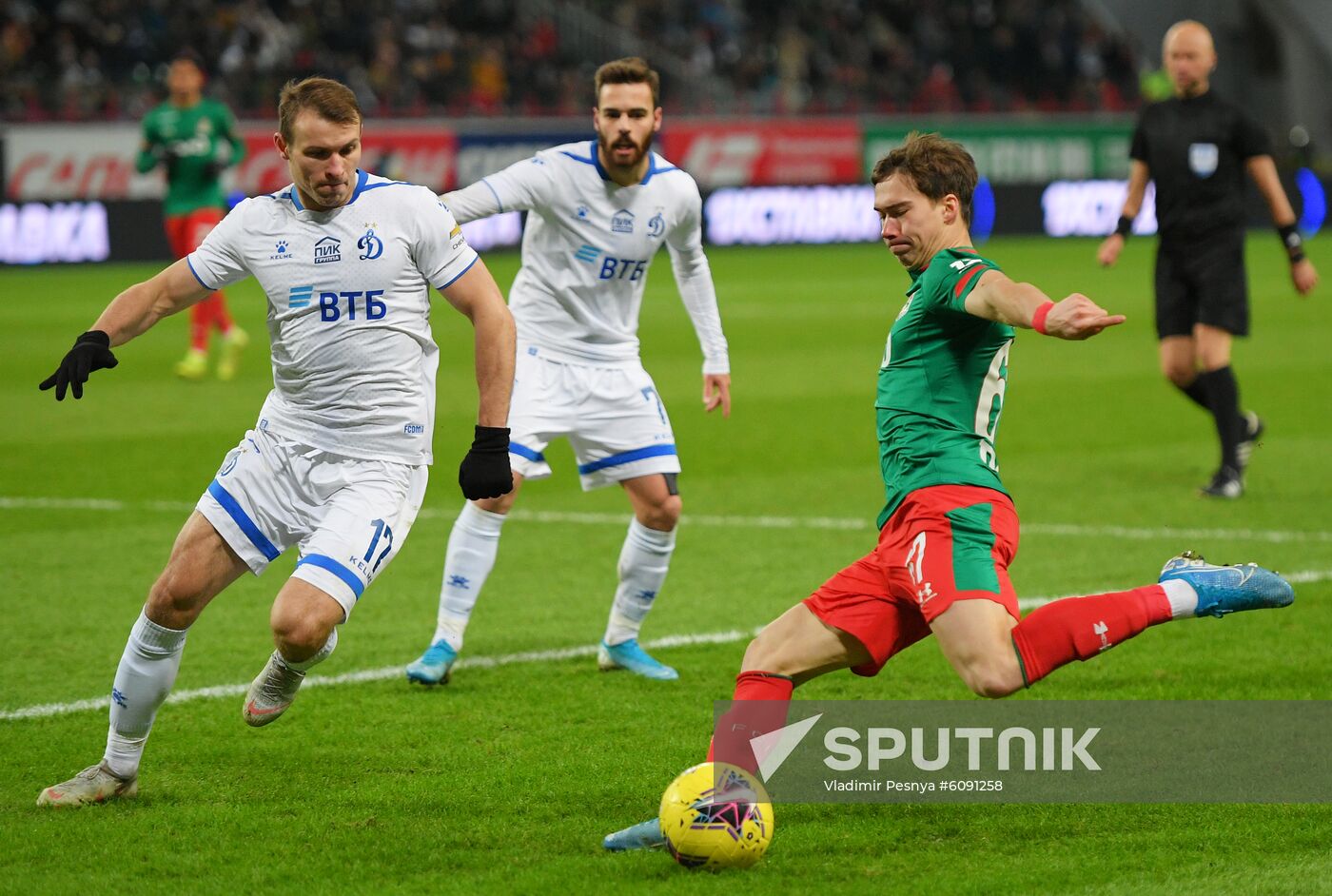 Russia Soccer Premier-League Lokomotiv - Dinamo