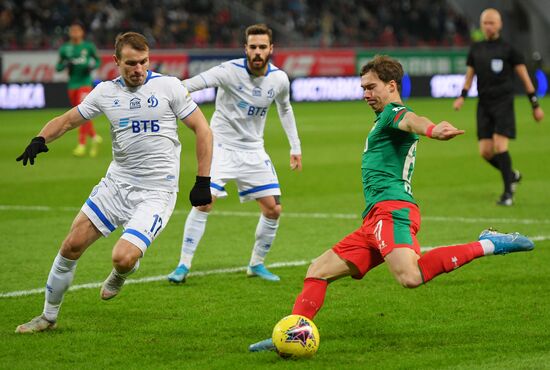 Russia Soccer Premier-League Lokomotiv - Dinamo