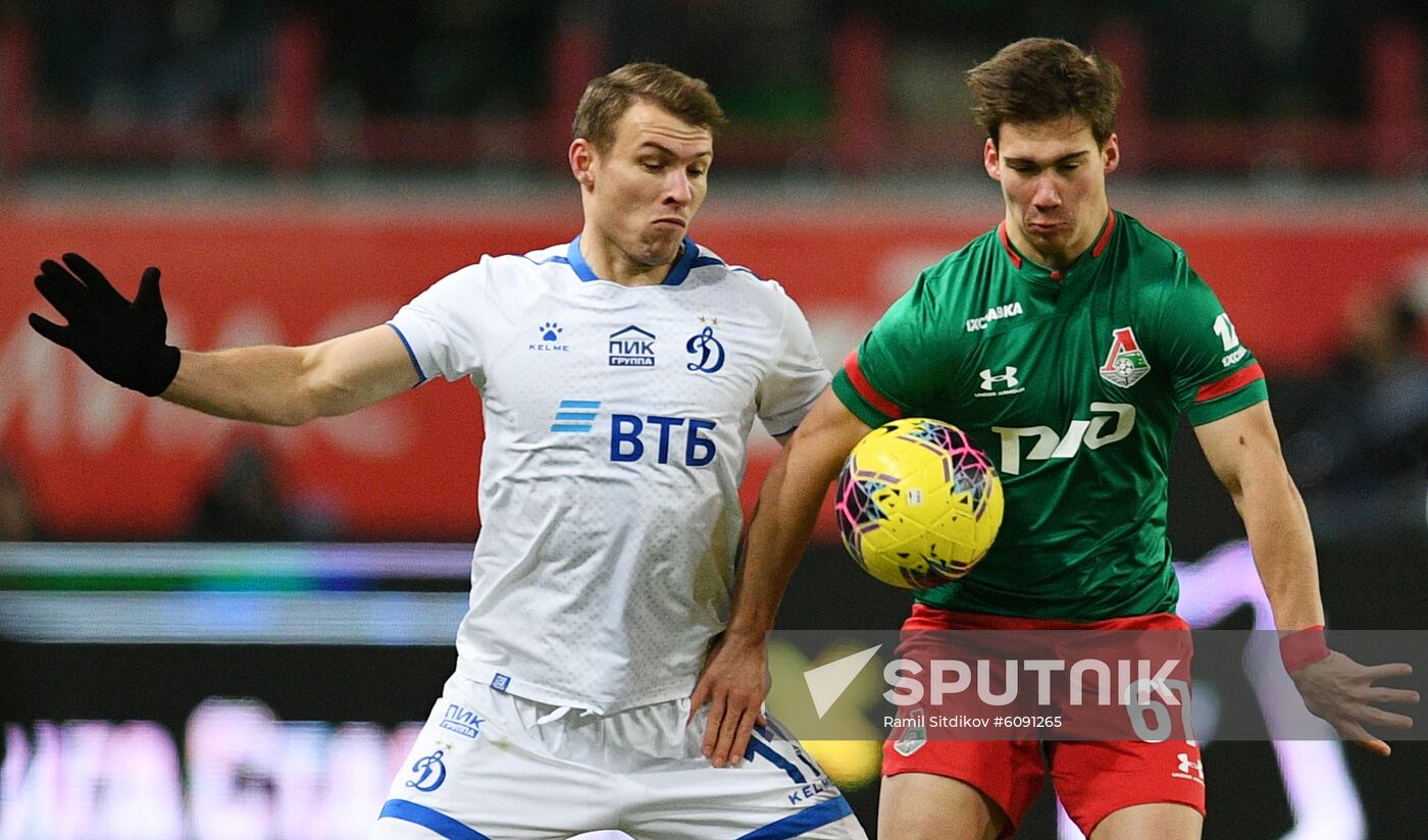 Russia Soccer Premier-League Lokomotiv - Dinamo