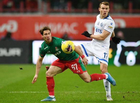 Russia Soccer Premier-League Lokomotiv - Dinamo